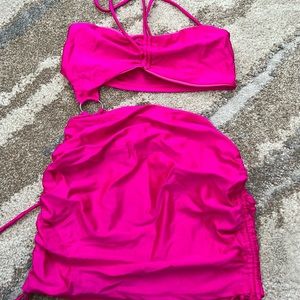 Connected two piece dress